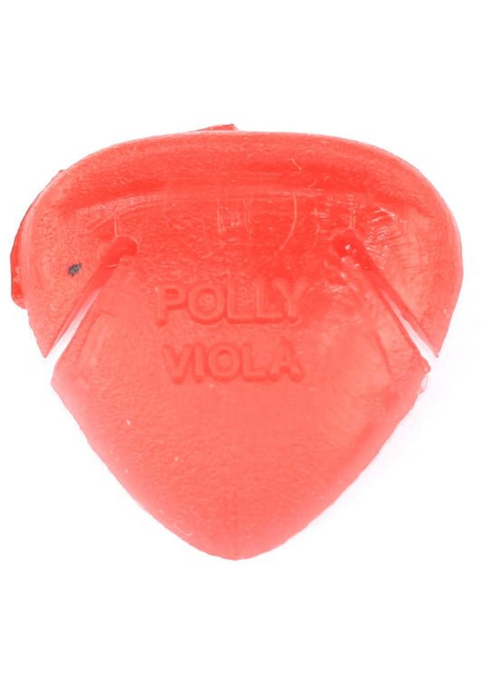 Red soft rubber Polly Mute for viola all sizes warm sound