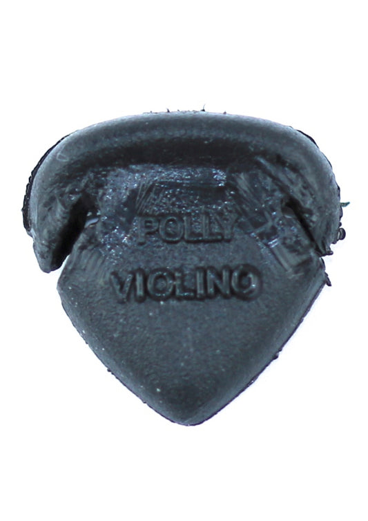Black soft rubber Polly Mute for 3/4 - 4/4 violin warm sound