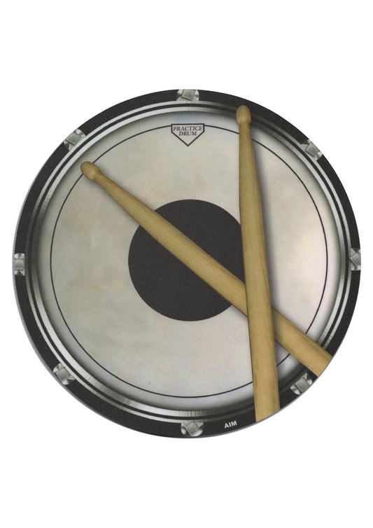 Practice drum pad music computer mouse pad thick rubber base