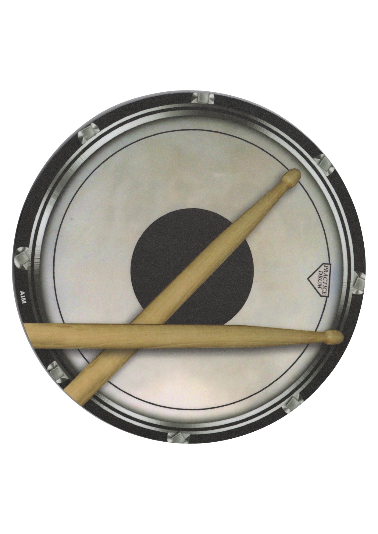 Practice drum pad music computer mouse pad thick rubber base