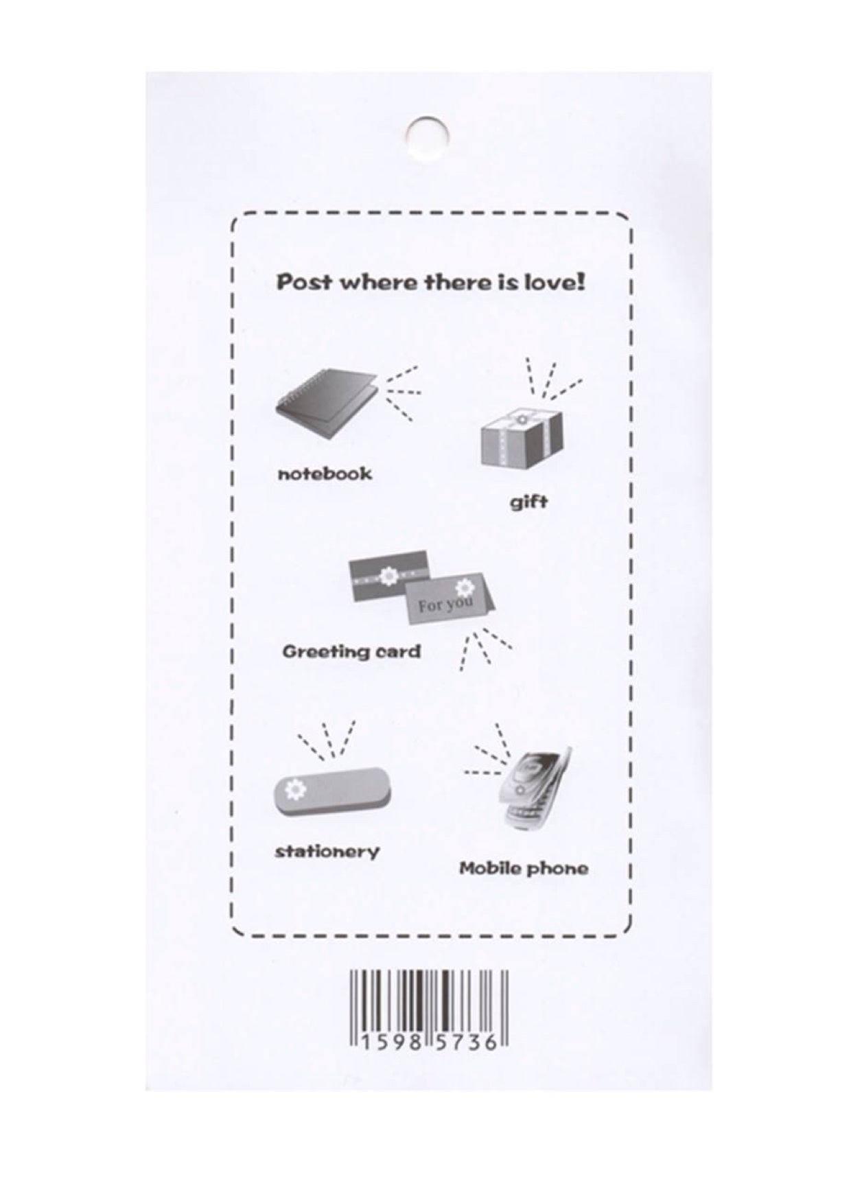 Puffy musical notes & symbols glitter stickers sheet size 18cm X 10cm