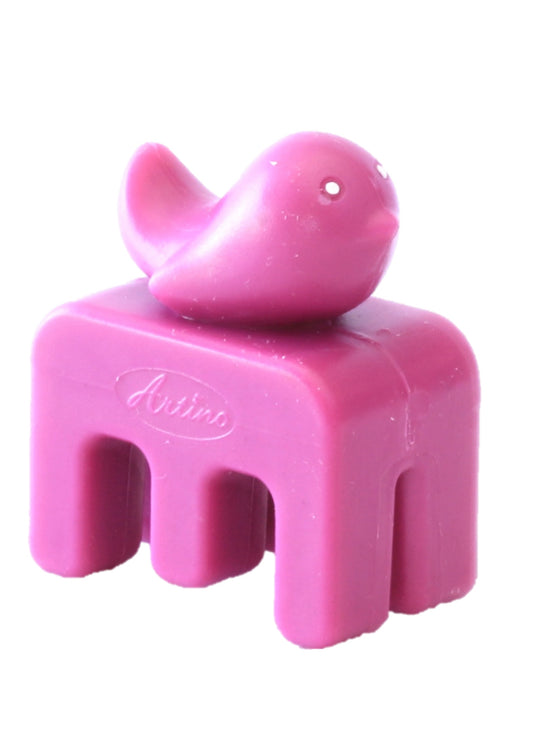 Otto musica artino weighted purple bird violin viola practice mute 4/4 size