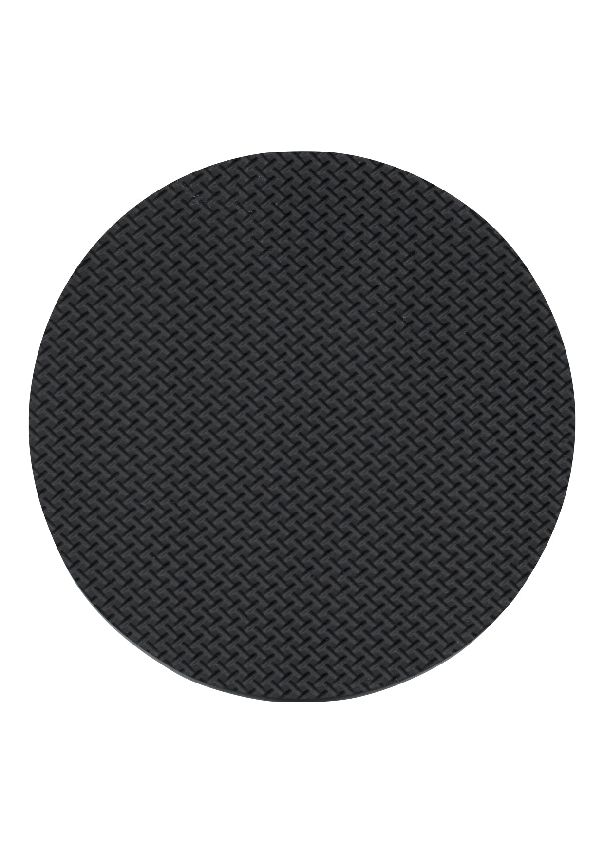 AIM Gifts single vinyl drinks coaster rubber non slip base G clef keyboard