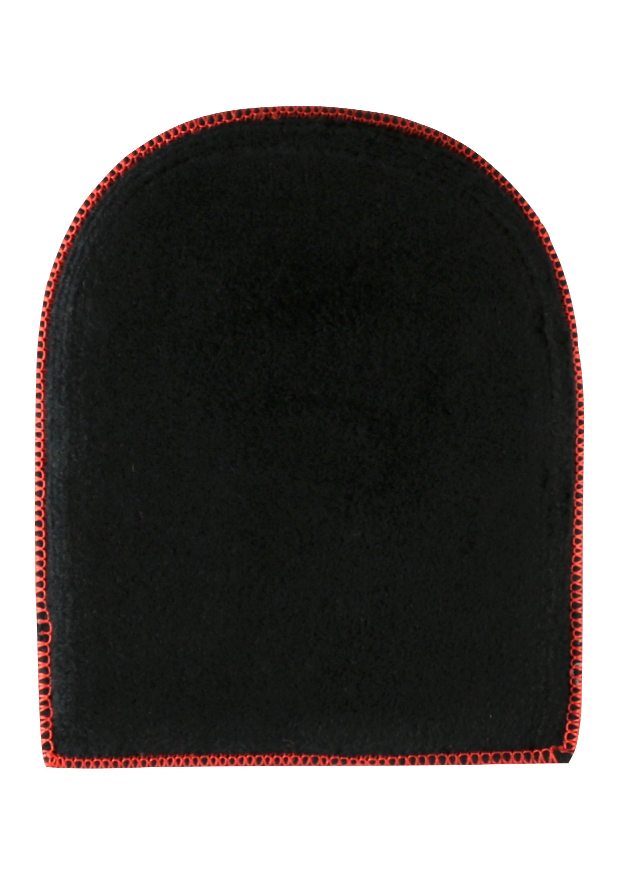 Super soft cotton piano cleaning polishing mitten cloth red colour