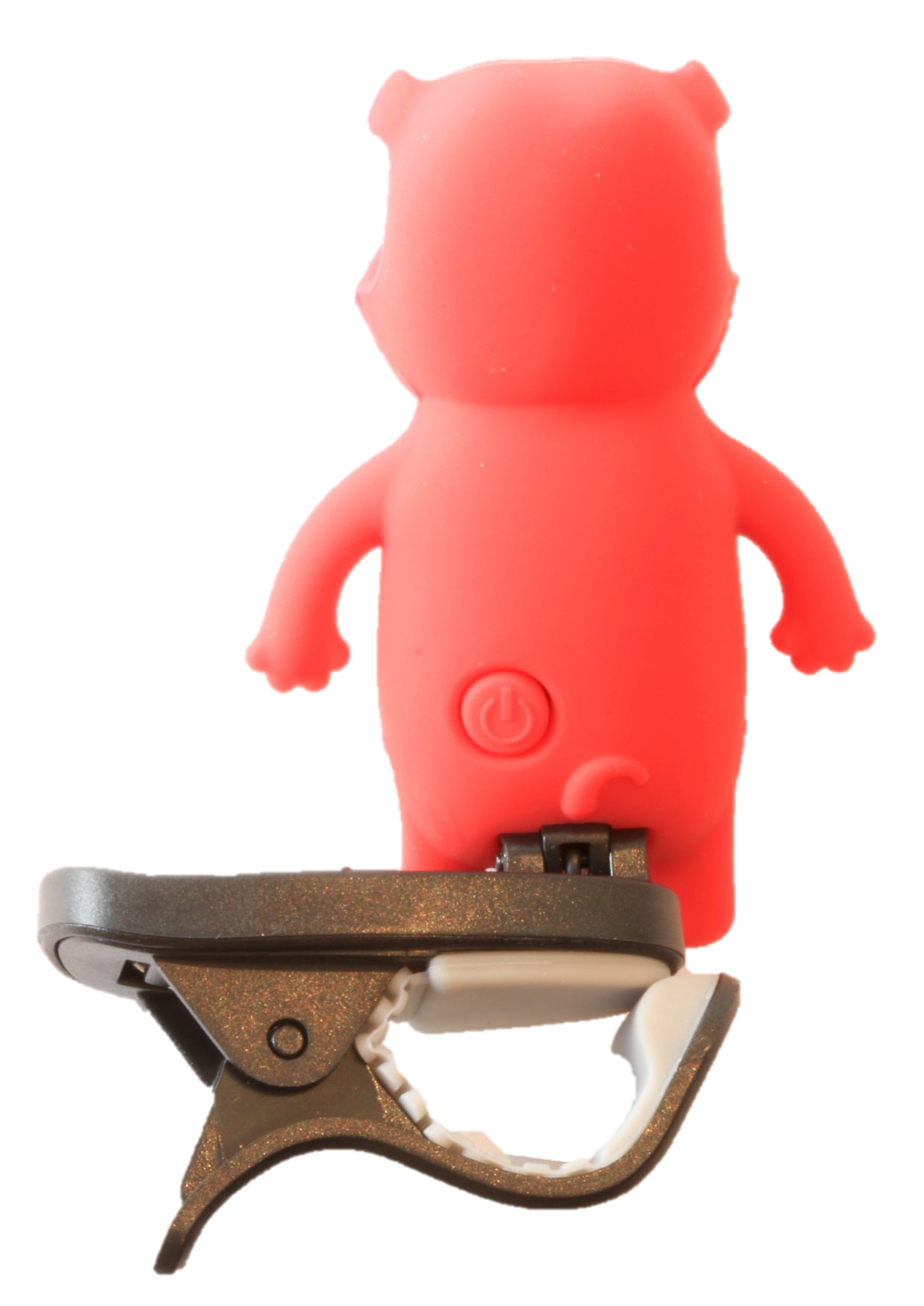 B71 Swiff brand red bulldog clip on chromatic tuner 5 instrument tuning modes