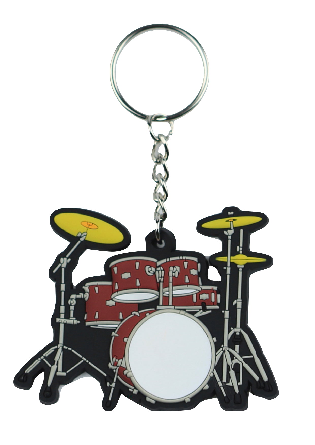 MD brand red drum kit keyring detailed & made of quality materials
