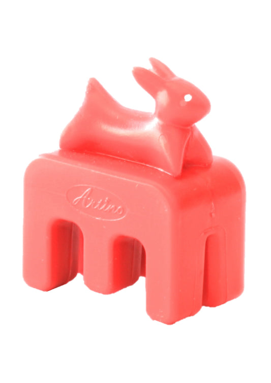 Otto Musica artino weighted red rabbit violin viola practice mute 4/4 size