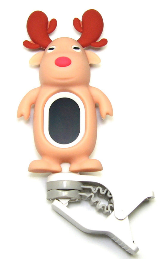 A7 swiff brand pink reindeer clip on chromatic tuner 5 instr. modes