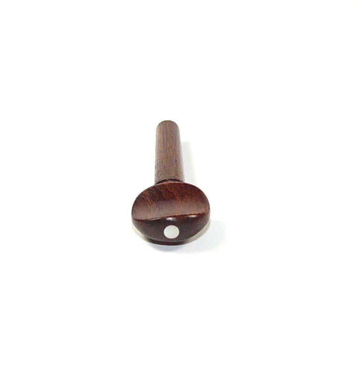 1/16 size set of 4 rosewood violin tuning pegs mother of pearl inlay