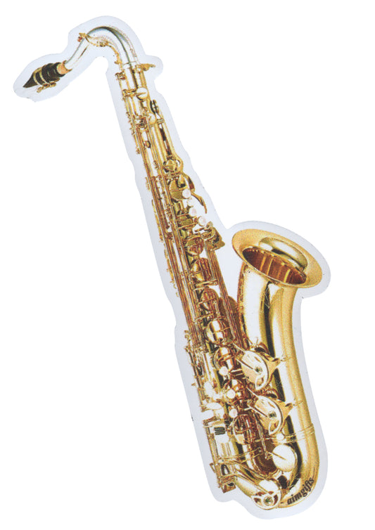 AIM gifts brand music saxophone die cut fridge magnet