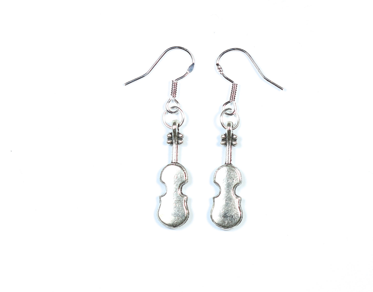 925 sterling silver ear wire hook violin drop earrings inc free red lace pouch