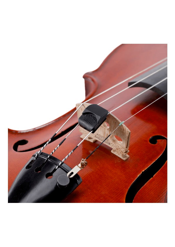 SPECTOR Violin Mute BLACK 4/4 - 3/4 Size easy install/usage