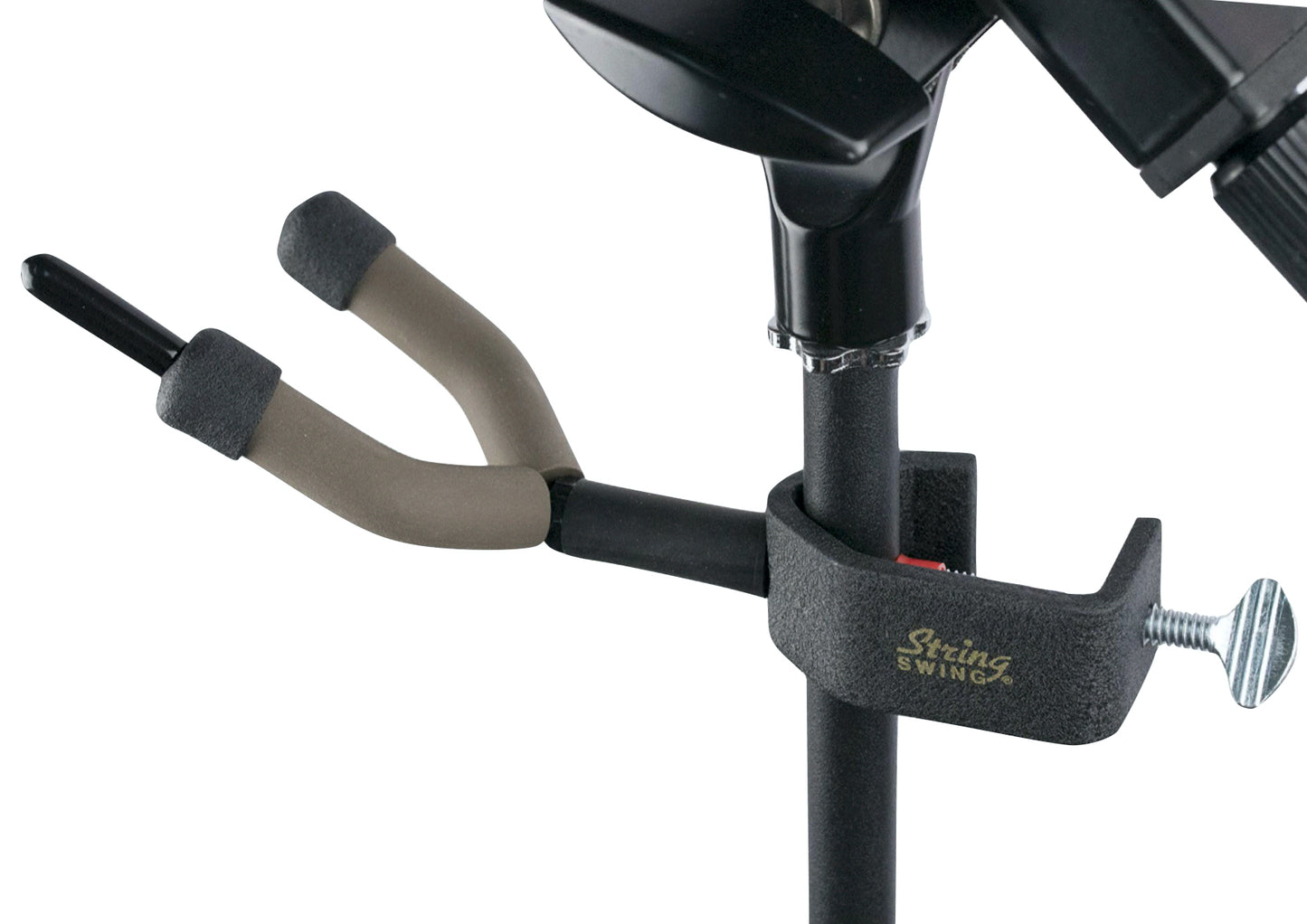 String Swing violin & bow music stand microphone stand hanger Made in USA