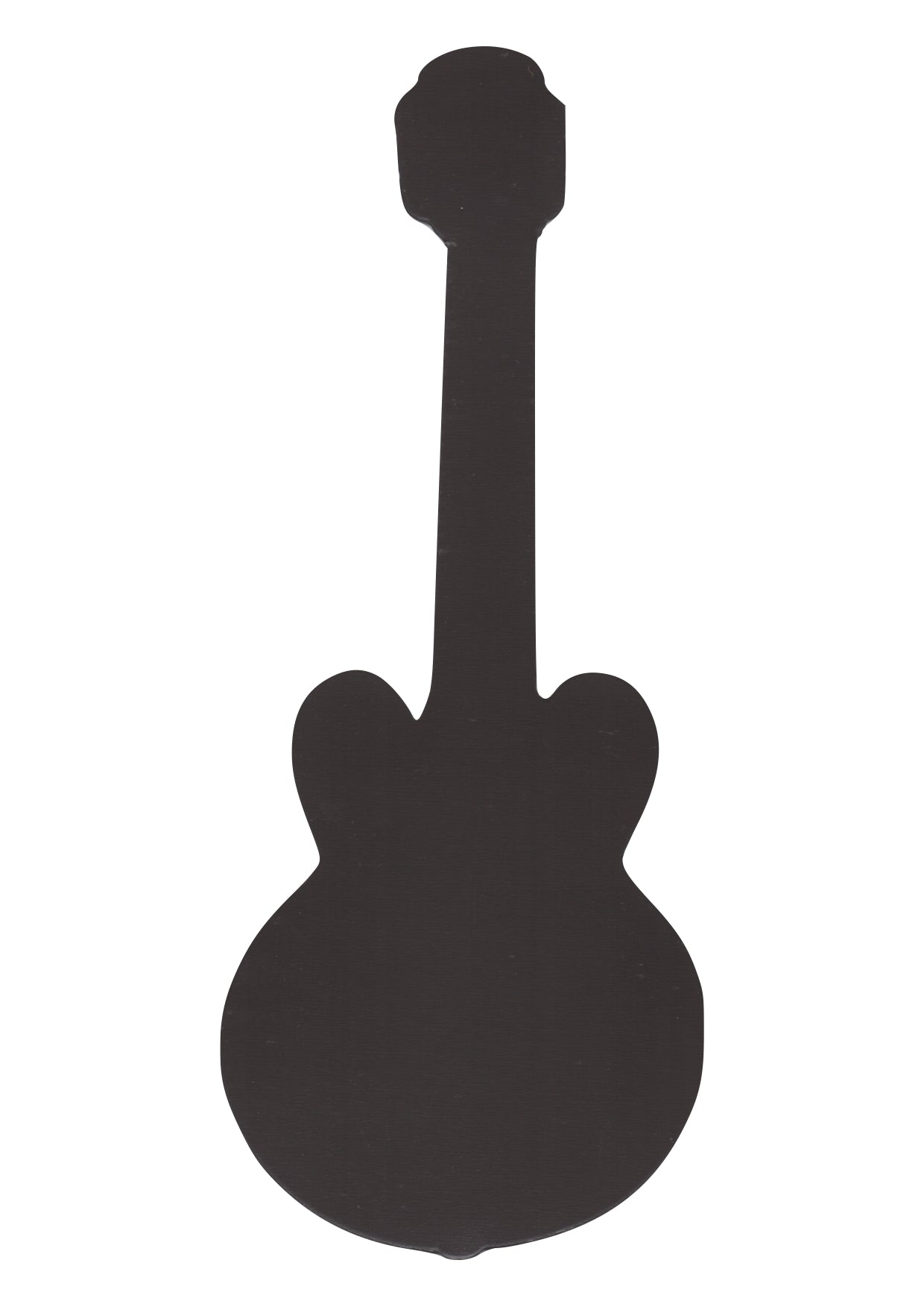 AIM gifts brand music sunburst electric guitar die cut fridge magnet