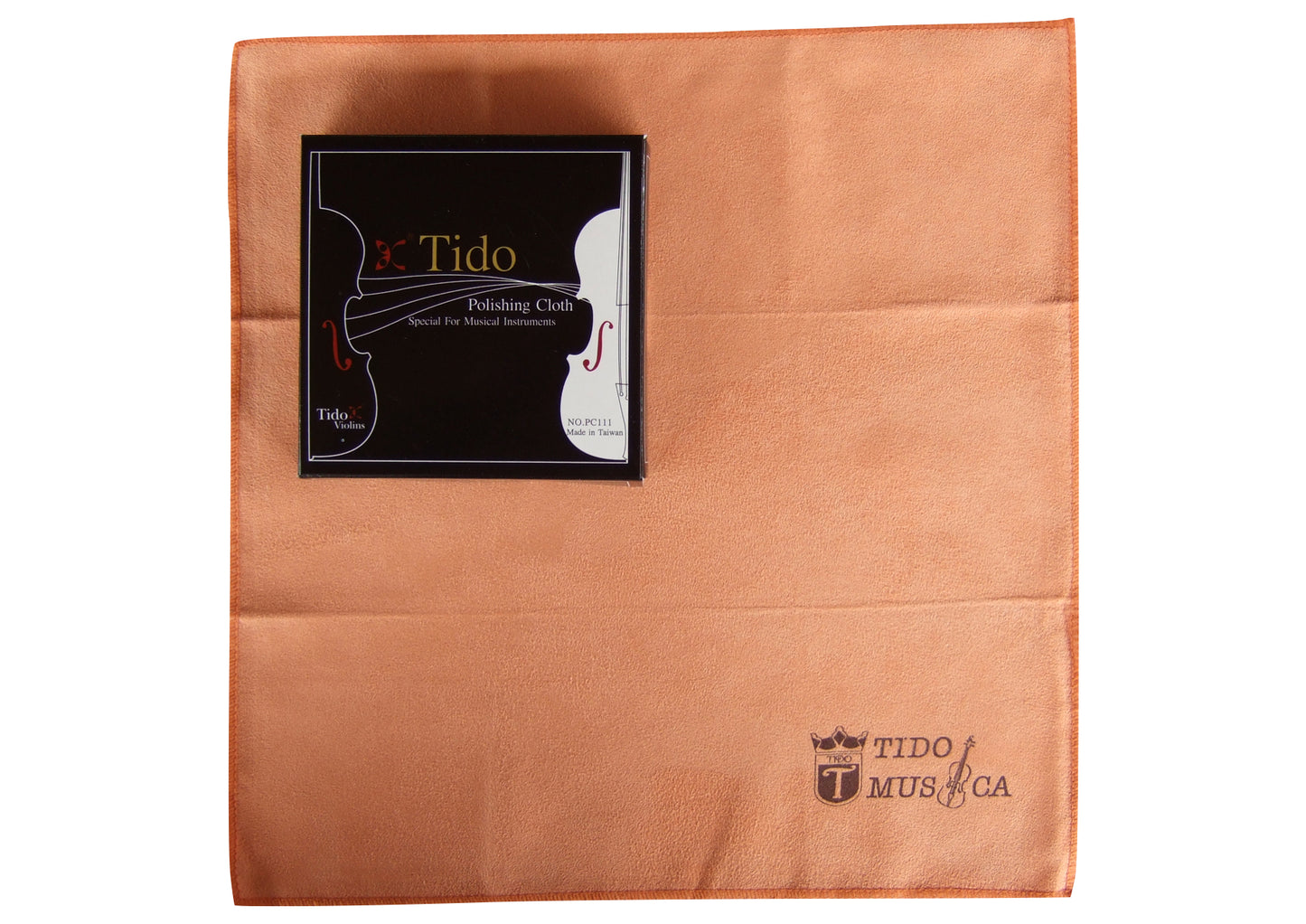 Tido musical instrument overlocked microfiber cleaning cloth