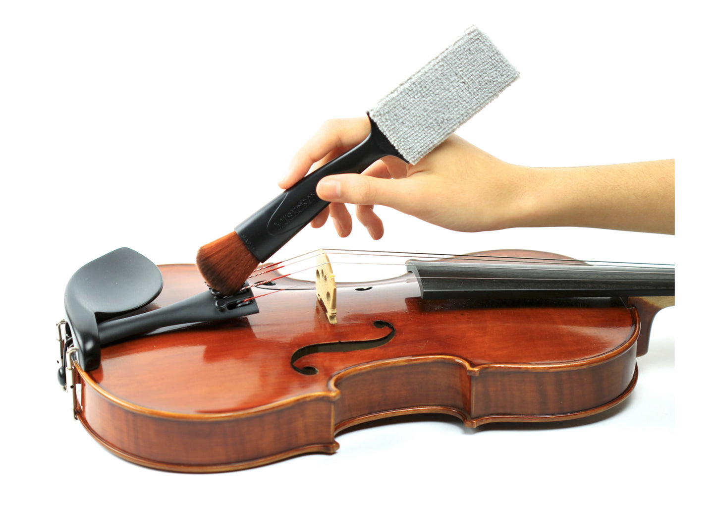 The Nomad Tool all-in-one string instrument & hardware cleaning brush