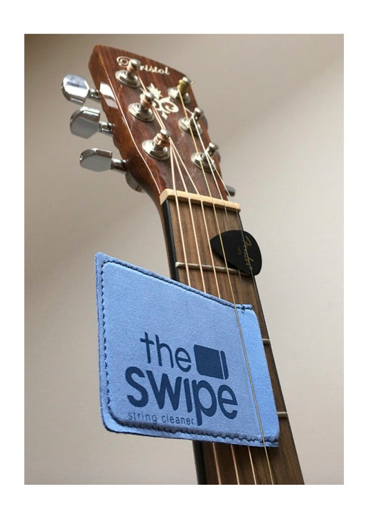 The SWIPE String instrument cleaner & polishing cloth kit