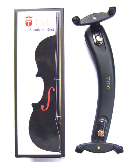 Tido violin shoulder rest soft foam padding strong metal brackets 1/4 -1/8 size
