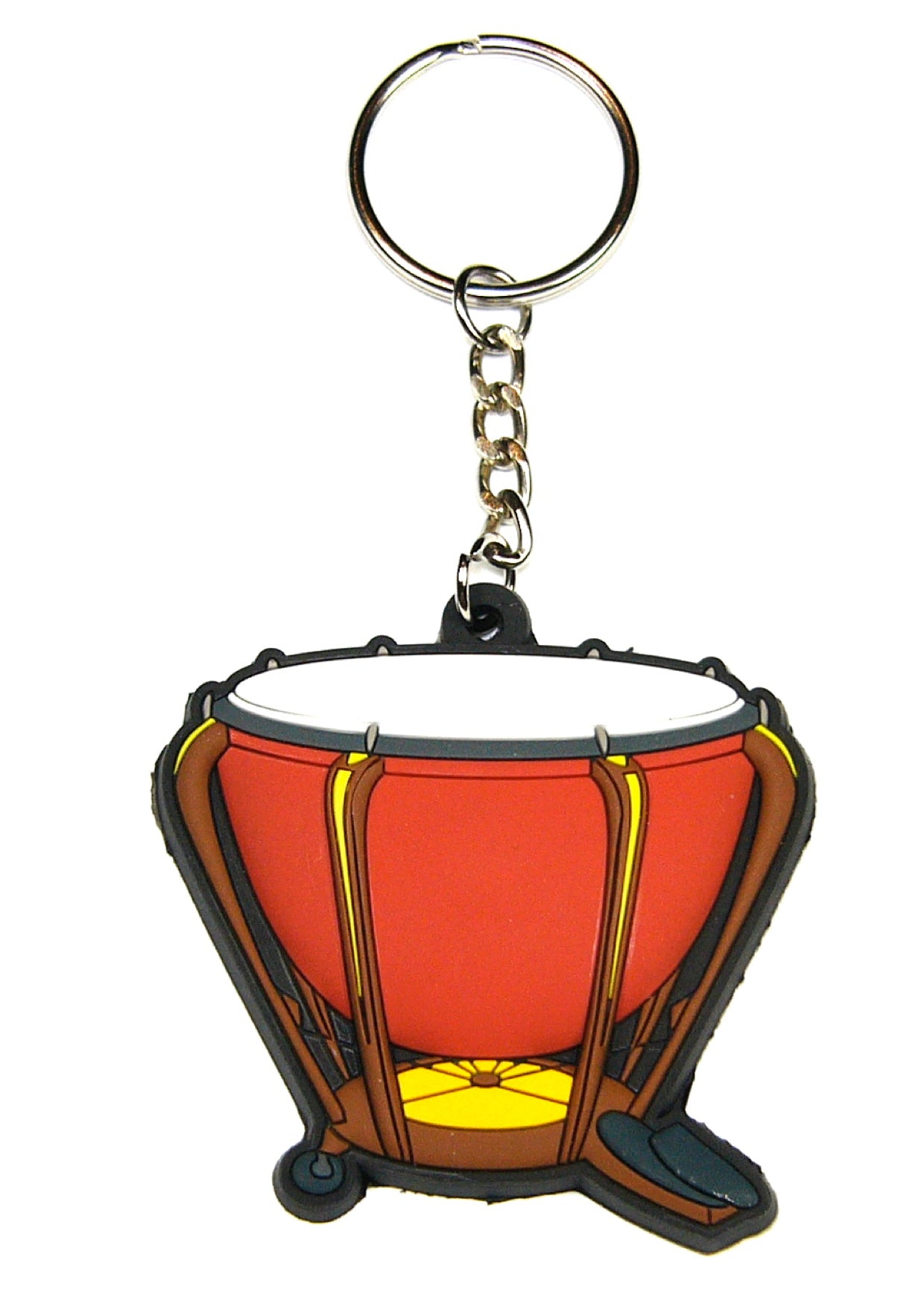 MD brand detailed music timpani keyring made of quality materials