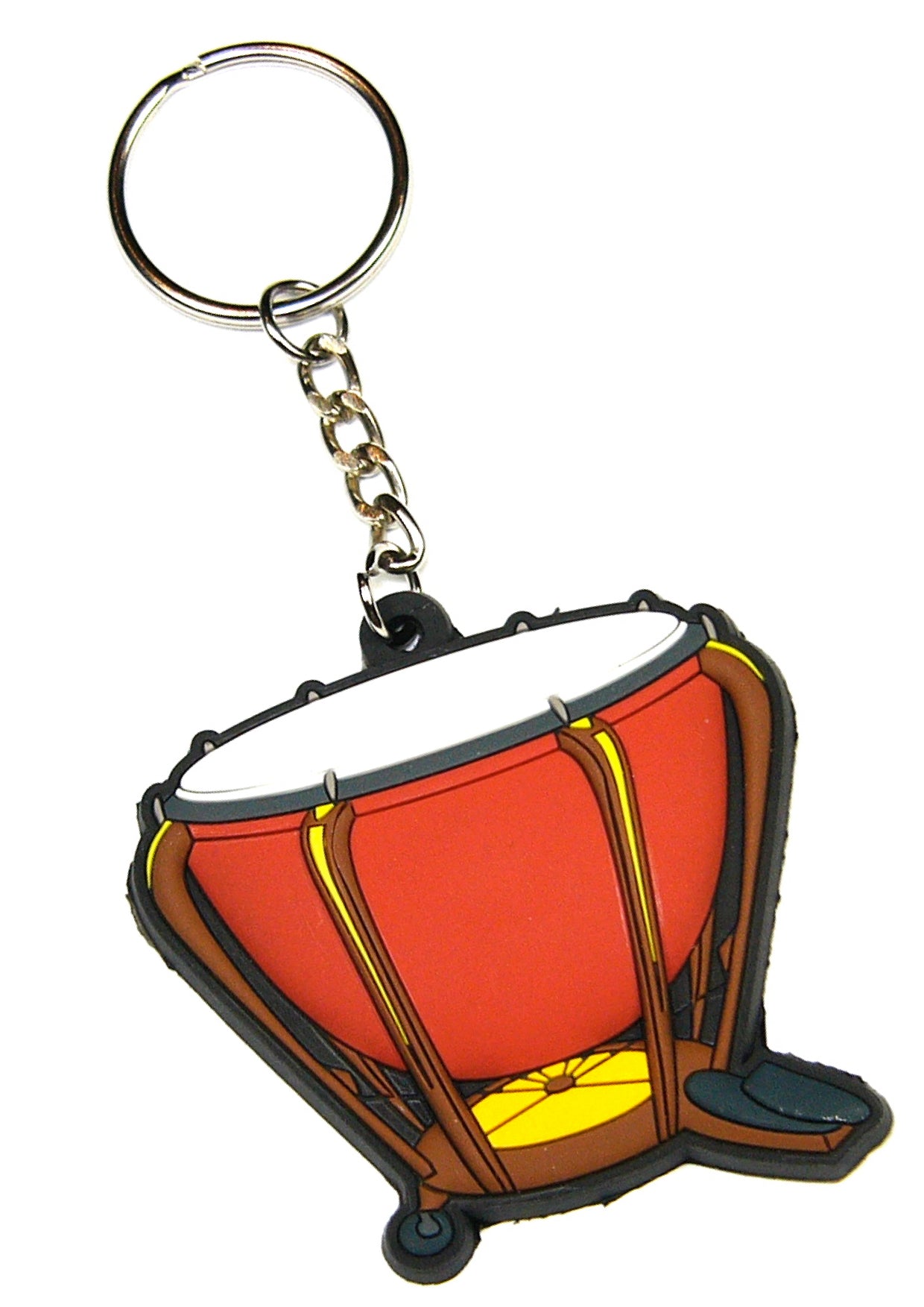 MD brand detailed music timpani keyring made of quality materials