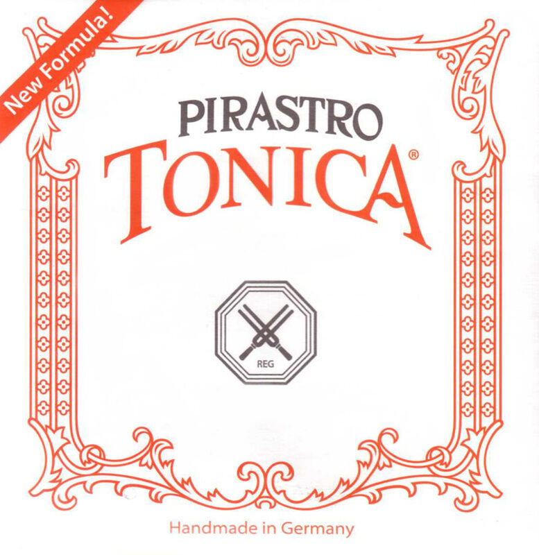 Pirastro Tonica violin strings set 4/4 G-D-A- E Aluminium new formula