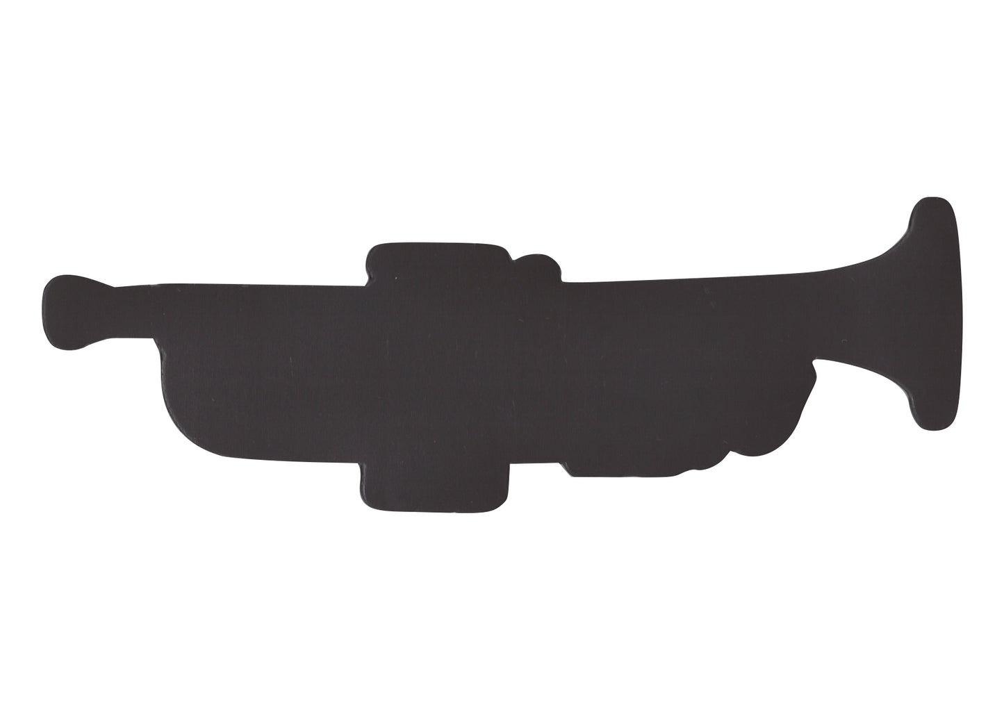 AIM gifts brand music brass trumpet die cut fridge magnet