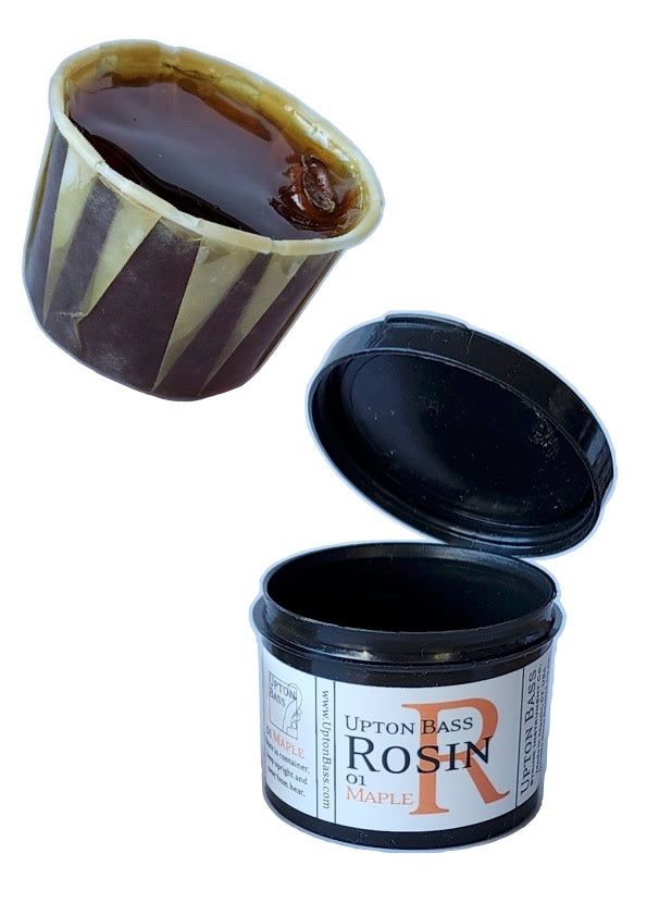 Upton Double Bass Rosin Original 01 Maple Coloured Made in USA