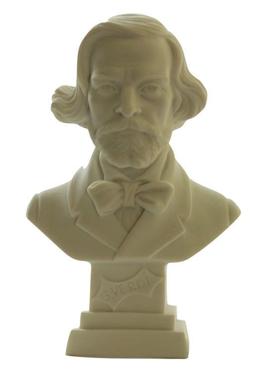 A.Giannelli Composer Bust of VERDI Made in Italy