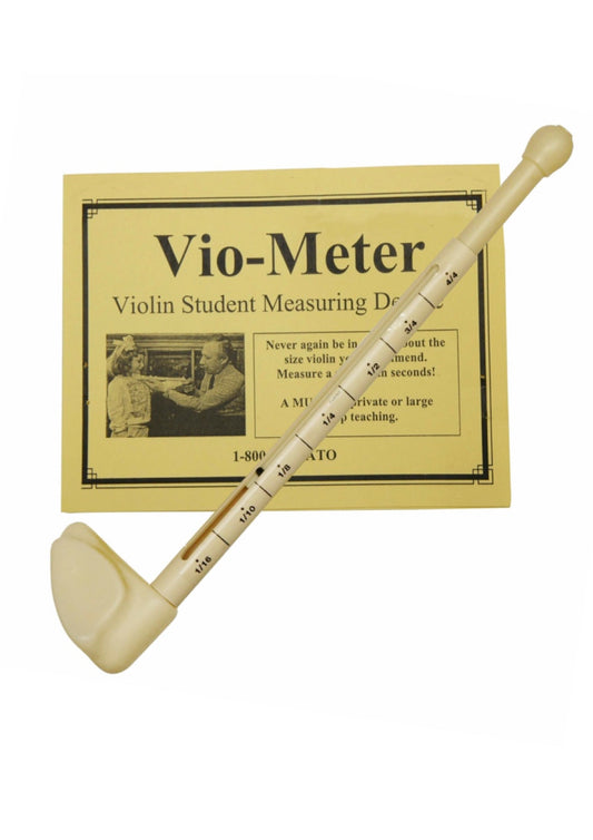 Vio-Meter Violin measuring device to fit students to correct sized instrument