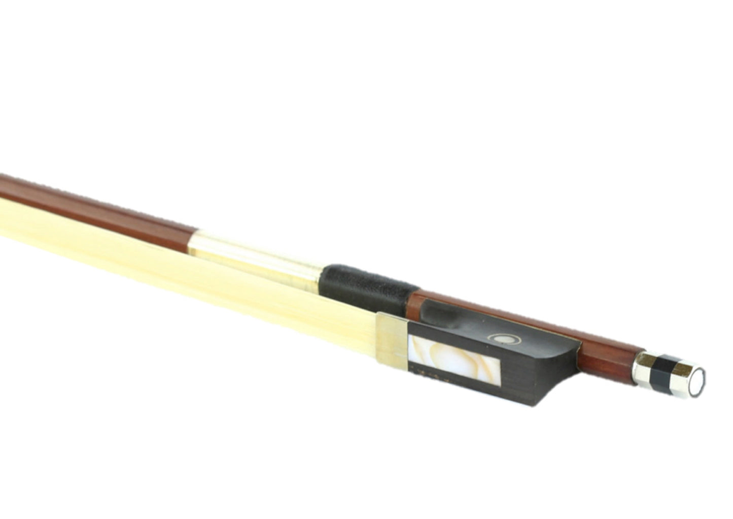 1/4 size violin bow octagonal brazilwood stick ebony frog