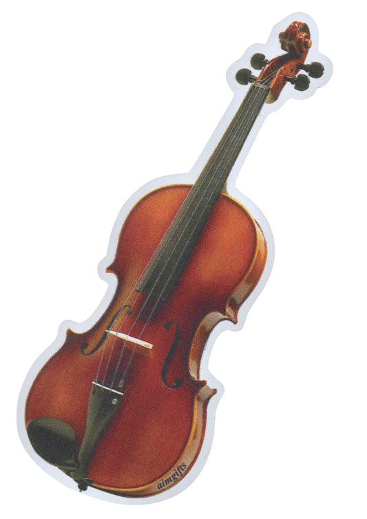 AIM gifts brand music violin viola die cut fridge magnet