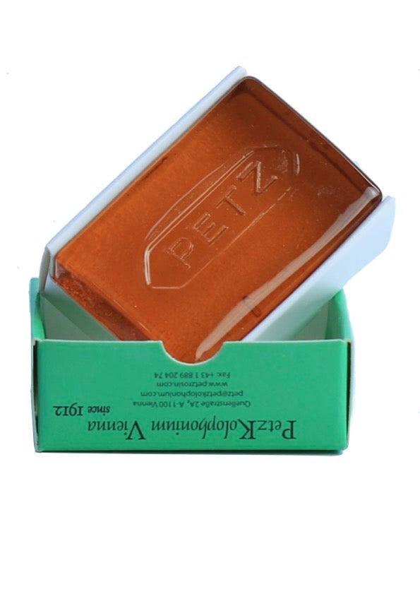 PETZ Natural LIGHT violin rosin for horsehair or synthetic bows Made in AUSTRIA