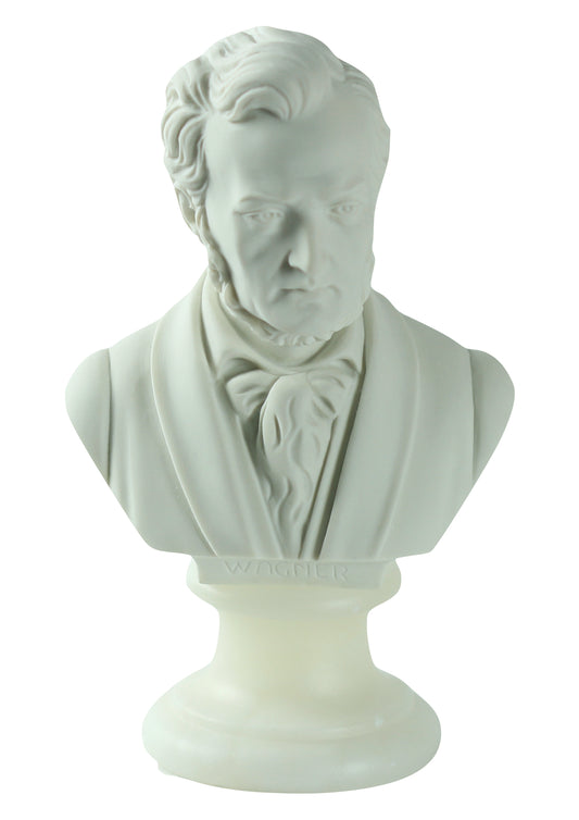 A.Giannelli Composer Bust of WAGNER (Medium) Made in Italy