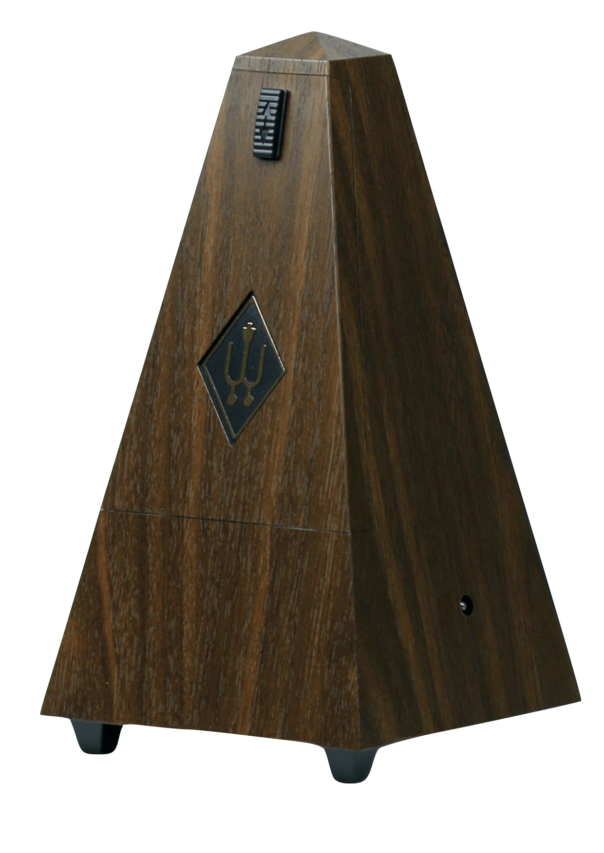 Wittner 845131 plastic pyramid pendulum mechanical metronome walnut finish