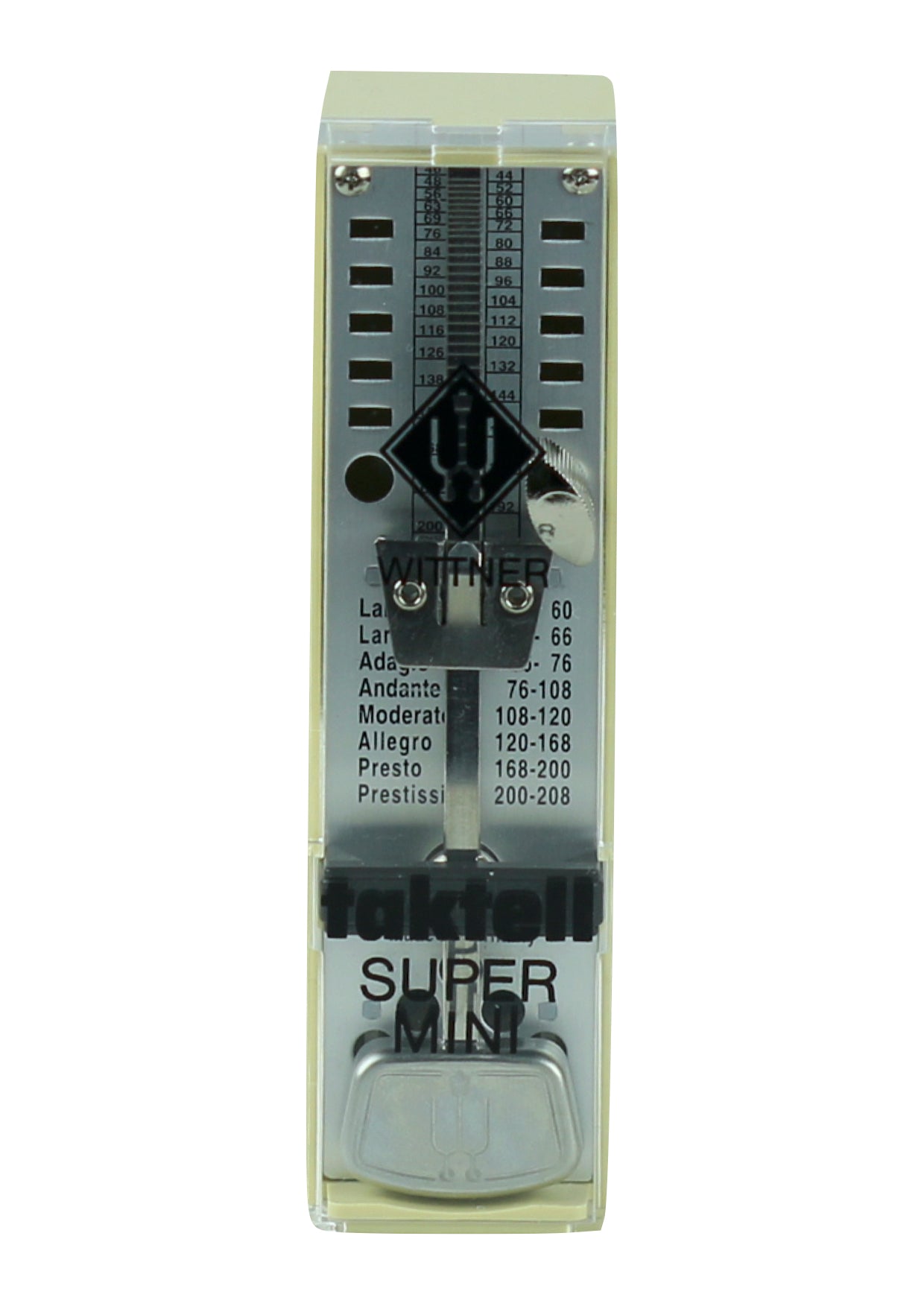 White Wittner taktell super mini pendulum metronome accurate portable