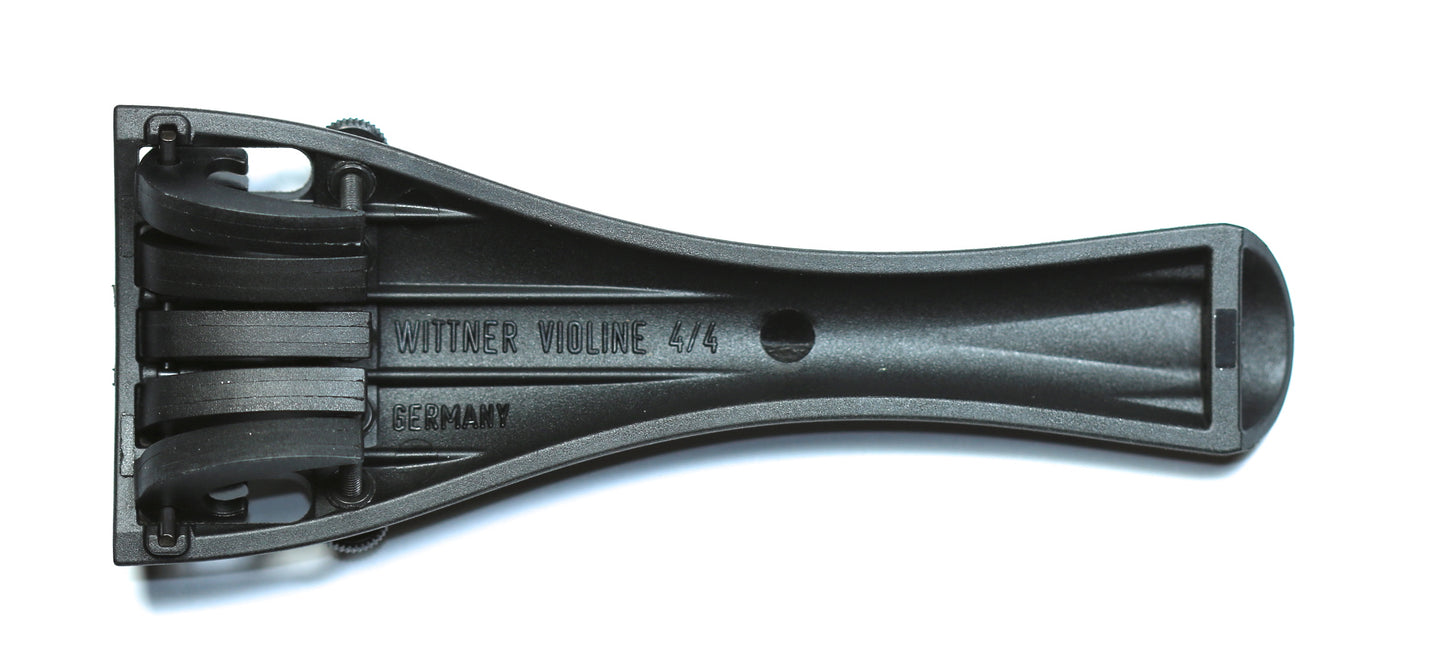 Wittner ultra violin viola 5 string tailpiece built in adjusters & nylon tie 4/4