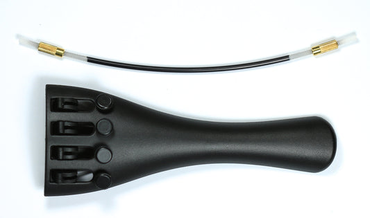 Wittner ultralight violin tailpiece built in adjusters & nylon tie 1/2 Size
