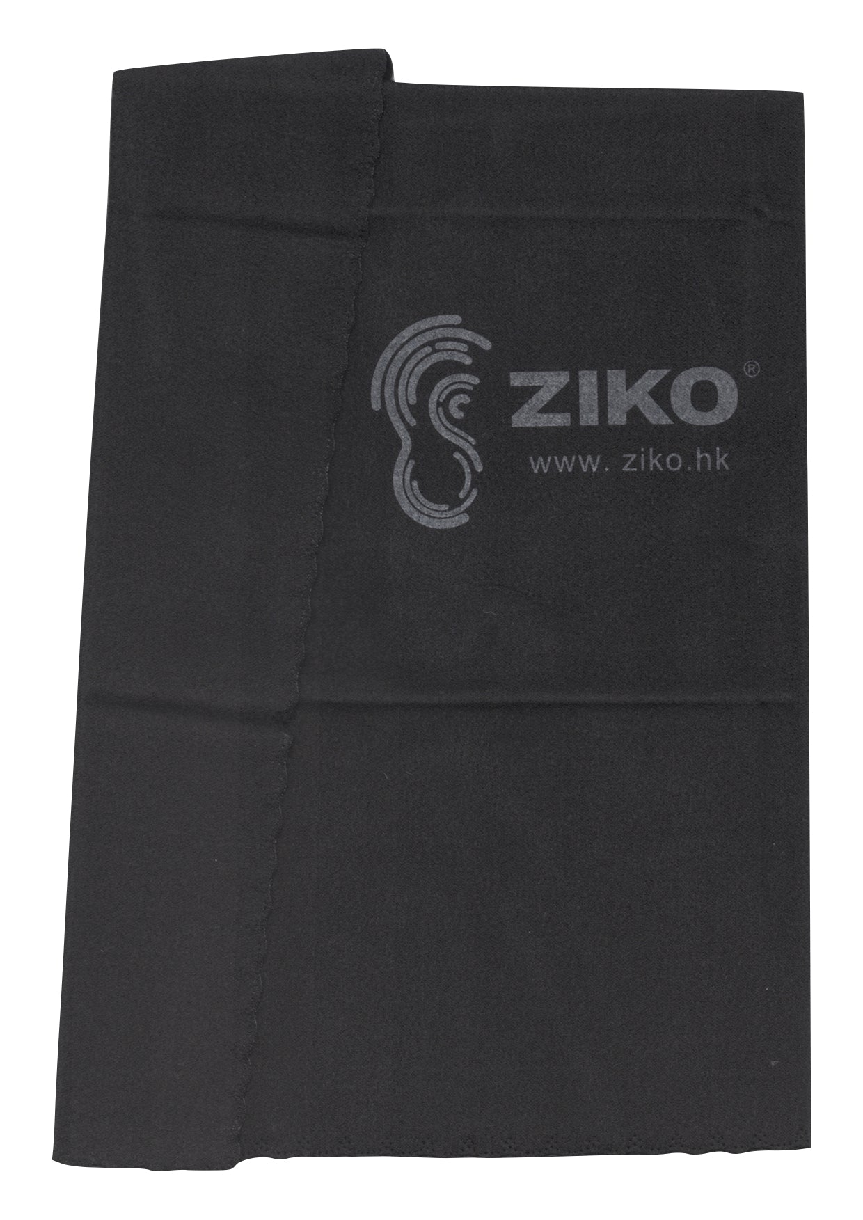 Black ZIKO brand polymer nanometer velour musical instrument cleaning cloth