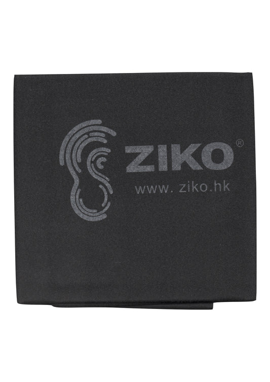 Black ZIKO brand polymer nanometer velour musical instrument cleaning cloth