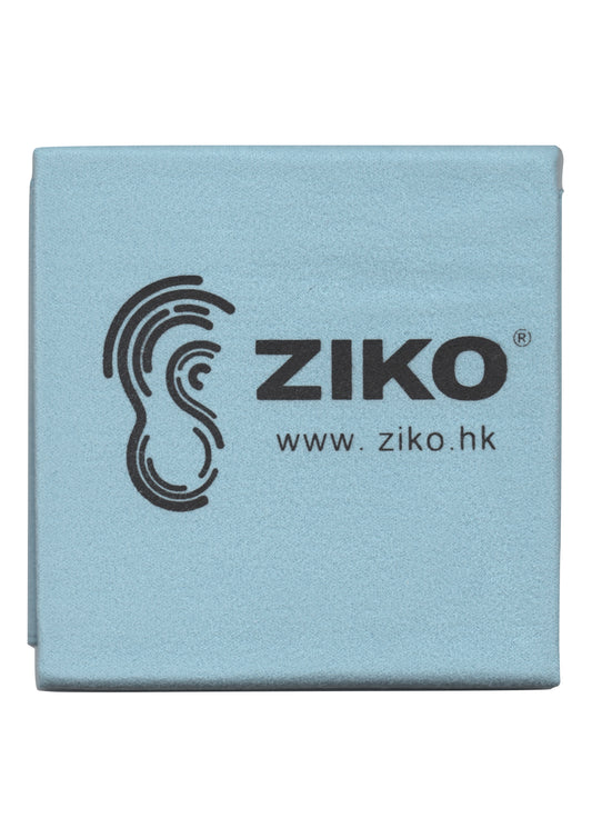 Blue ZIKO brand polymer nanometer velour musical instrument cleaning cloth