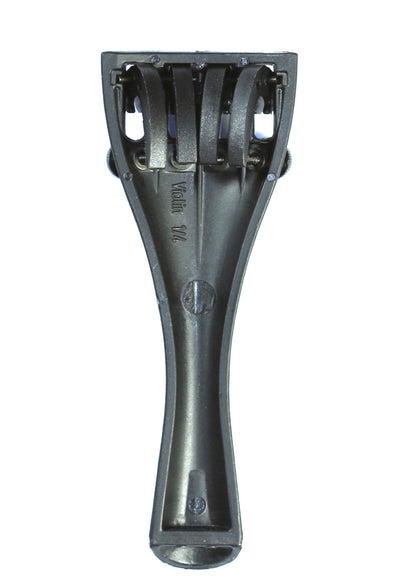 1/4 size durable violin tailpiece built in fine tuners free nylon tie
