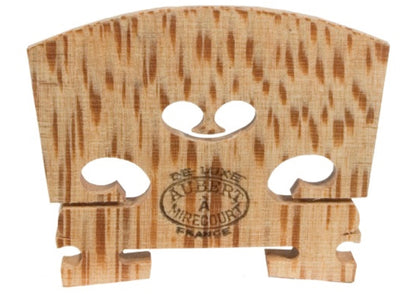 41mm - 4/4 Aubert mirecourt DELUXE aged maple uncut violin bridge Made in France