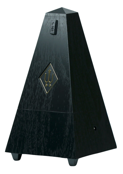 Wittner 845161 plastic pyramid pendulum mechanical metronome black grain finish