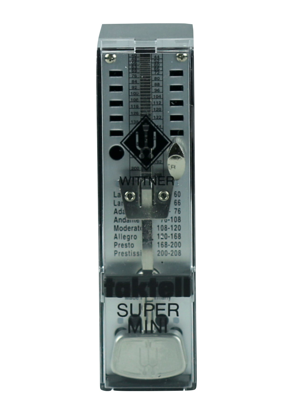 Black Wittner taktell super mini pendulum metronome accurate portable
