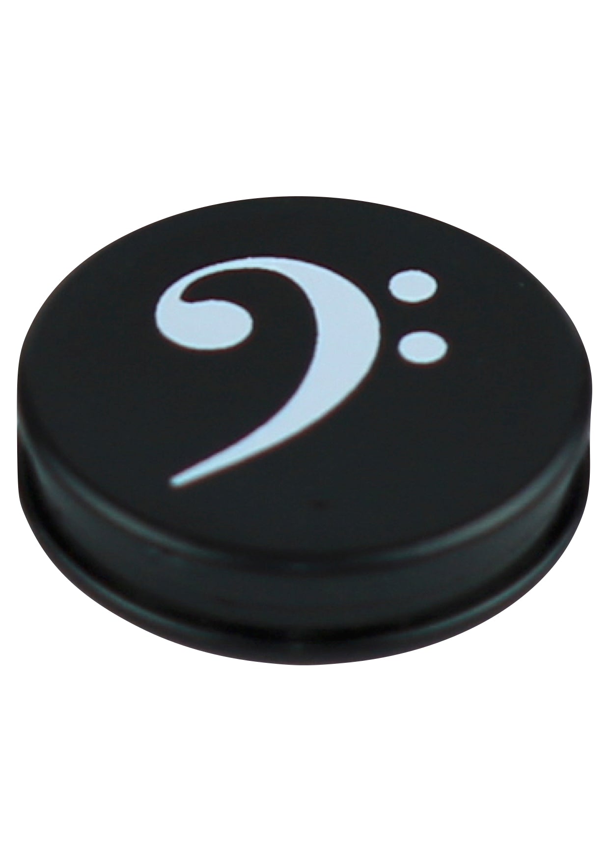 Music themed black round fridge whiteboard magnets 6 pack