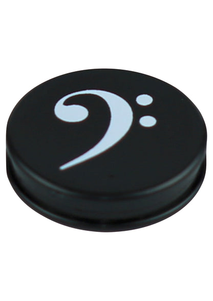 Music themed black round fridge whiteboard magnets 6 pack