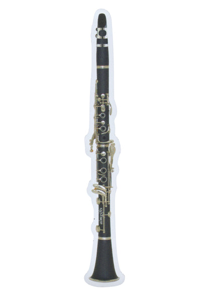 Aim gifts brand music woodwind clarinet die cut fridge magnet