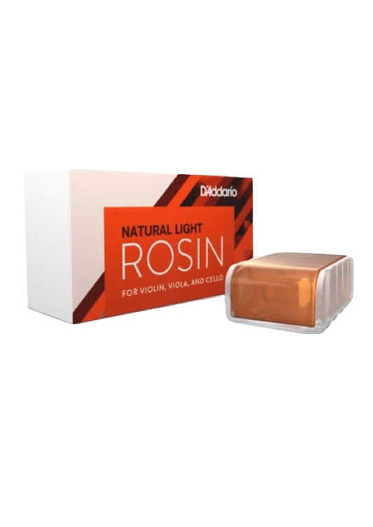 D’Addario Natural LIGHT violin viola cello rosin for all types of bow hair