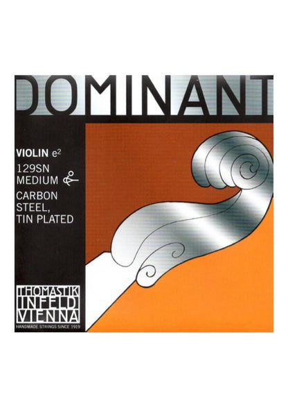 135SNP Dominant Violin String Set 4/4 Carbon Steel Tin Plated E String