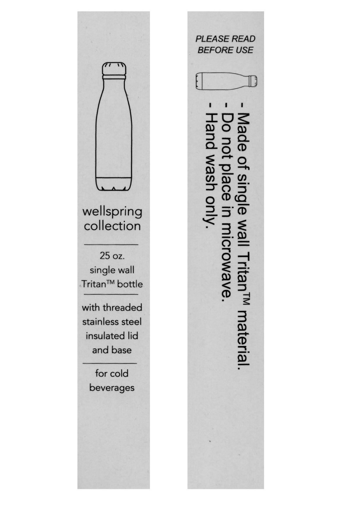 AIM Gifts brand Tritan Drinking Bottle Blue 740ml